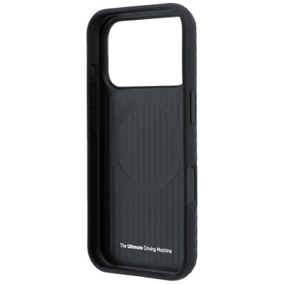 BMW M Carbon Metal Logo MagSafe Case for iPhone 17 Pro Max / 18 Pro Max - Black