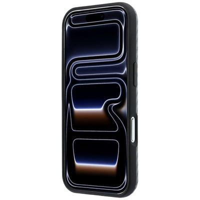 BMW M Carbon Metal Logo MagSafe Case for iPhone 17 Pro Max / 18 Pro Max - Gray