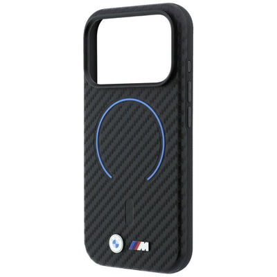 BMW M Carbon Printed Ring MagSafe Case for iPhone 17 Pro / 18 Pro - Black