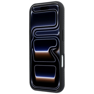 BMW M Quadrille Kevlar Metal Logo MagSafe Case for iPhone 17 Pro Max / 18 Pro Max - Gray