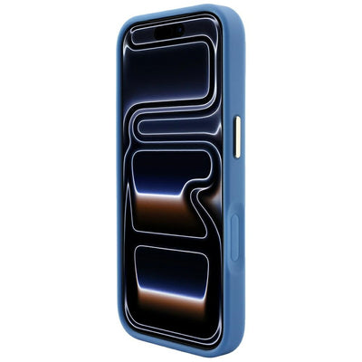 Guess Embossed 4G Classic MagSafe Case for iPhone 17 Pro / 18 Pro - Blue