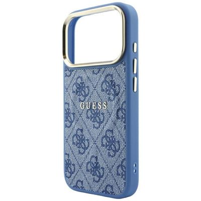 Guess Embossed 4G Classic MagSafe Case for iPhone 17 Pro / 18 Pro - Blue