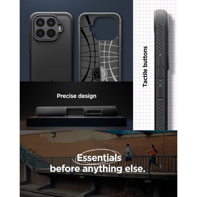 Spigen Rugged Armor Case for Xiaomi 17T - Matte Black