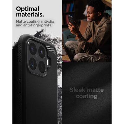 Spigen Rugged Armor case for Xiaomi 17T Pro - matte black