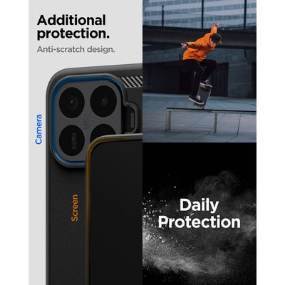 Spigen Rugged Armor case for Xiaomi 17T Pro - matte black