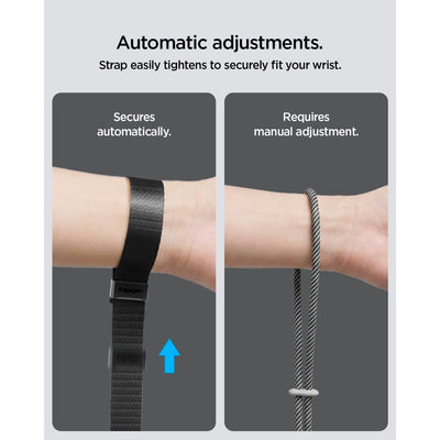Spigen Universal Adjustable Lanyard Strap Wrist for Phone - Black