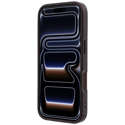 BMW M IML Frosted Metal Logo &amp; Trims MagSafe Case for iPhone 17 Pro Max / 18 Pro Max - Burgundy