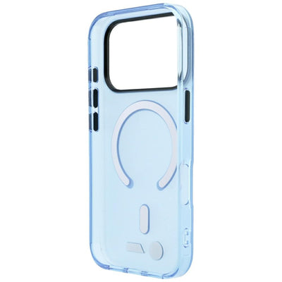 BMW M IML Frosted Metal Logo &amp; Trims MagSafe Case for iPhone 17 Pro Max / 18 Pro Max - Blue