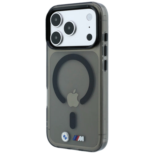 BMW M IML Glossy Metal Logo &amp; Trims MagSafe Case for iPhone 17 Pro / 18 Pro - Black