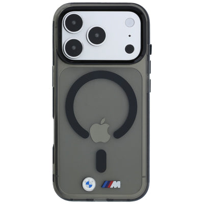 BMW M IML Glossy Metal Logo &amp; Trims MagSafe Case for iPhone 17 Pro / 18 Pro - Black