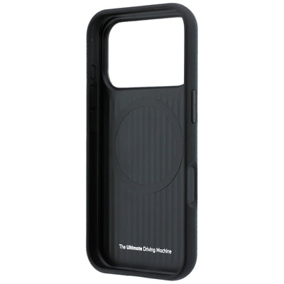 BMW M Quadrille Kevlar Metal Logo MagSafe Case for iPhone 17 Pro / 18 Pro - Navy Blue