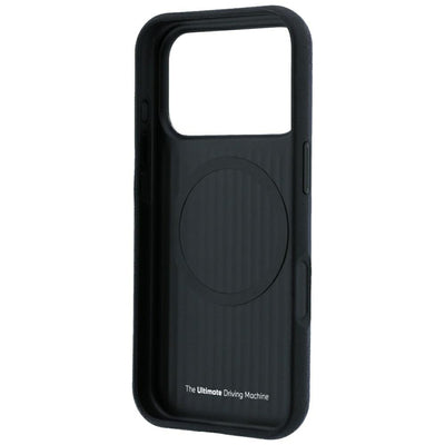 BMW M Tire Track Blue Line MagSafe Case for iPhone 17 Pro Max / 18 Pro Max - Navy Blue