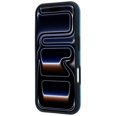 BMW M Tire Track Metal Logo MagSafe Case for iPhone 17 Pro / 18 Pro - Blue