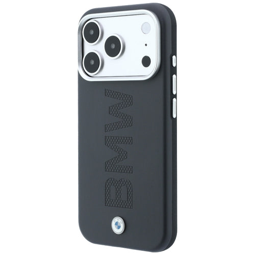 BMW Sign Centered Deboss MagSafe Case for iPhone 17 Pro / 18 Pro - Gray