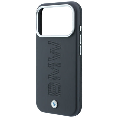 BMW Sign Centered Deboss MagSafe Case for iPhone 17 Pro / 18 Pro - Gray