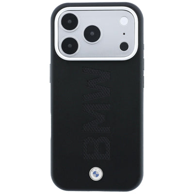BMW Sign Centered Deboss MagSafe Case for iPhone 17 Pro Max / 18 Pro Max - Black