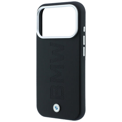 BMW Sign Centered Deboss MagSafe Case for iPhone 17 Pro Max / 18 Pro Max - Black