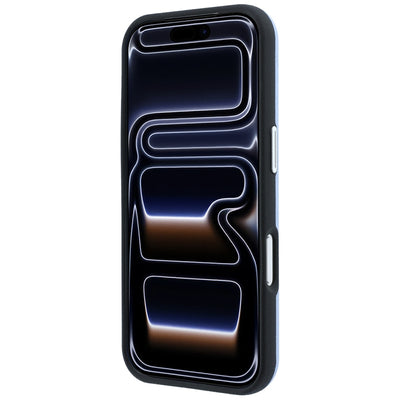 BMW Sign Deboss Quilted Metal Logo MagSafe Case for iPhone 17 Pro / 18 Pro - Blue