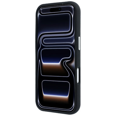 BMW Sign Inclined Deboss Letters MagSafe Case for iPhone 17 Pro / 18 Pro - Black