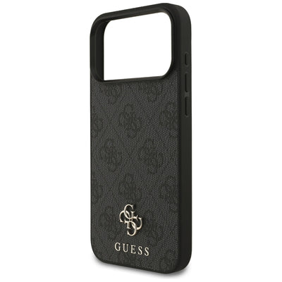Guess 4G Small Classic Logo MagSafe Case for iPhone 17 Pro Max / 18 Pro Max - Black