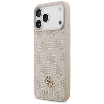 Guess 4G Small Classic Logo MagSafe Case for iPhone 17 Pro Max / 18 Pro Max - Pink