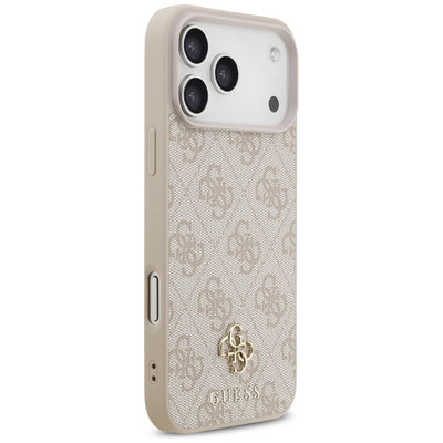 Guess 4G Small Classic Logo MagSafe Case for iPhone 17 Pro Max / 18 Pro Max - Pink