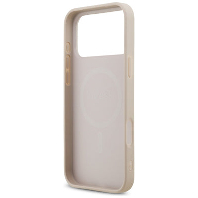 Guess 4G Small Classic Logo MagSafe Case for iPhone 17 Pro Max / 18 Pro Max - Pink