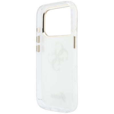 Guess IML 4G Script Metal Case for iPhone 17 Pro / 18 Pro - White