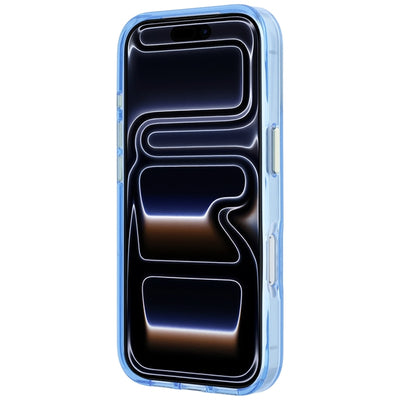 Guess IML 4G Script Metal Case for iPhone 17 Pro / 18 Pro - Light Blue
