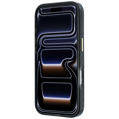 Guess IML 4G Script Metal Logo MagSafe Case for iPhone 18 Pro - Burgundy