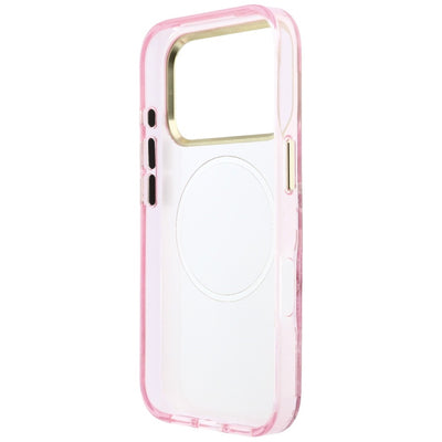 Guess IML Glitter Blossom Roses Case for iPhone 17 Pro / 18 Pro - Pink