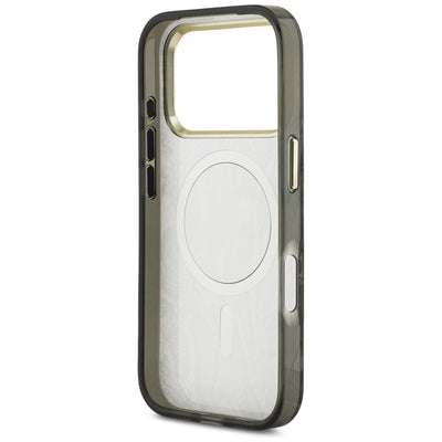 Guess Python Pattern MagSafe Case for iPhone 17 Pro / 18 Pro - Black