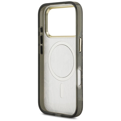 Guess Python Pattern MagSafe Case for iPhone 17 Pro Max / 18 Pro Max - Brown