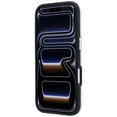 Karl Lagerfeld Grained Elongated Logo MagSafe Case for iPhone 17 Pro / 18 Pro - Beige