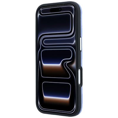 Karl Lagerfeld Grained Mono Resin Logo MagSafe Case for iPhone 17 Pro Max / 18 Pro Max - Light Blue