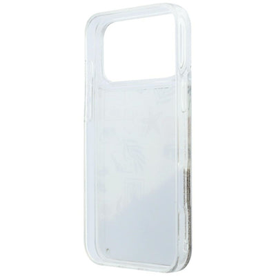 Karl Lagerfeld Liquid Glitter Beach &amp; Sand Case for iPhone 17 Pro Max / 18 Pro Max - Beige