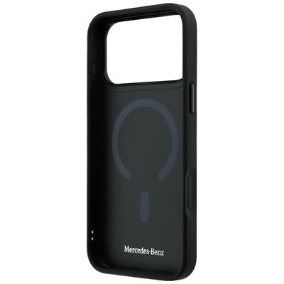 Mercedes Leather 3D MagSafe Case for iPhone 18 Pro Max / 17 Pro Max - Black