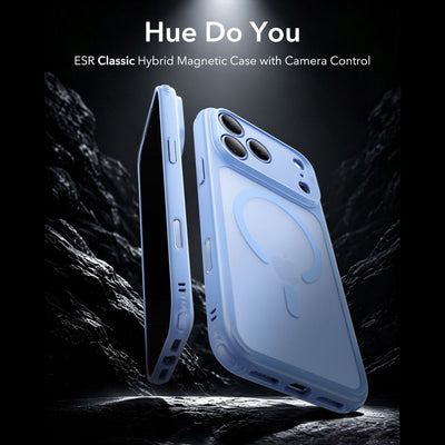 ESR Classic Hybrid MagSafe case for iPhone 18 Pro / 17 Pro - light blue