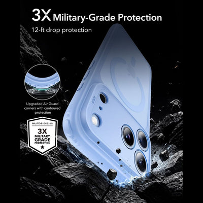 ESR Classic Hybrid MagSafe Case for iPhone 18 Pro Max / 17 Pro Max - Light Blue