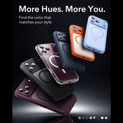 ESR Classic Hybrid MagSafe Case for iPhone 18 Pro Max / 17 Pro Max - Black