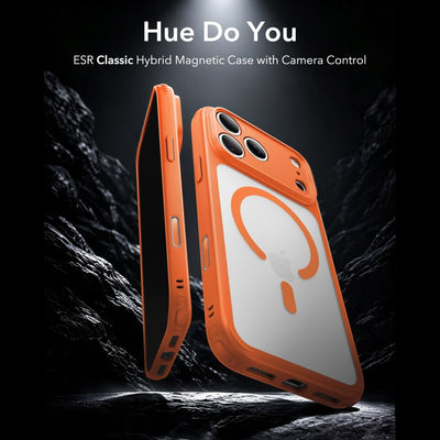 ESR Classic Hybrid MagSafe Case for iPhone 18 Pro Max / 17 Pro Max - Orange