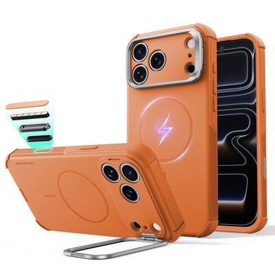 ESR Cyber ​​Tough Kickstand MagSafe Case for iPhone 18 Pro / 17 Pro - Orange