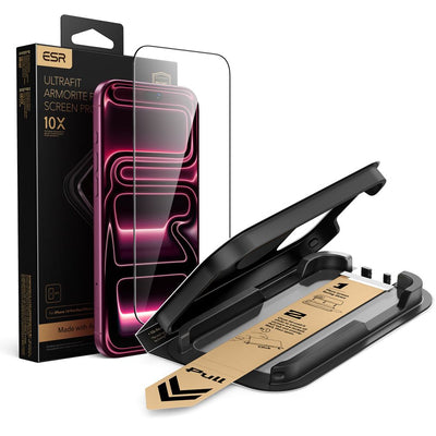 ESR UltraFit Armorite Pro Tempered Glass for iPhone 18 Pro / 17 Pro - Black