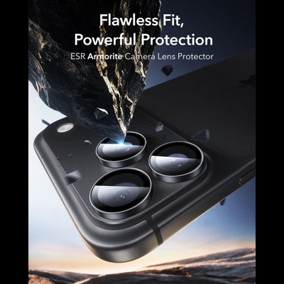 ESR Armorite Camera Protector Tempered Glass for iPhone 18 Pro / 18 Pro Max - Black
