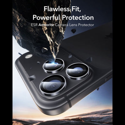 ESR Armorite Camera Protector Tempered Glass for iPhone 18 Pro / 18 Pro Max - Dark Cherry