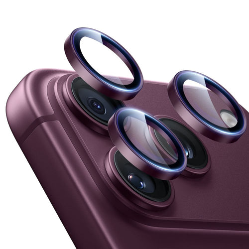 ESR Armorite Camera Protector Tempered Glass for iPhone 18 Pro / 18 Pro Max - Dark Cherry