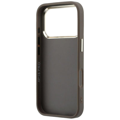 Guess 4G &amp; Big Resin Logo Case for iPhone 17 Pro Max / 18 Pro Max - Brown