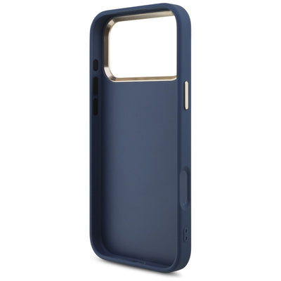 Guess 4G Big 4G Classic Logo Case for iPhone 18 Pro Max / 17 Pro Max - Blue and Gold