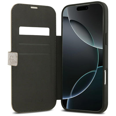 Guess Book 4G Metal Logo Case for iPhone 18 Pro Max / 17 Pro Max - Pink