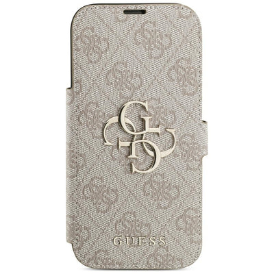 Guess Book 4G Metal Logo Case for iPhone 18 Pro / 17 Pro - Pink